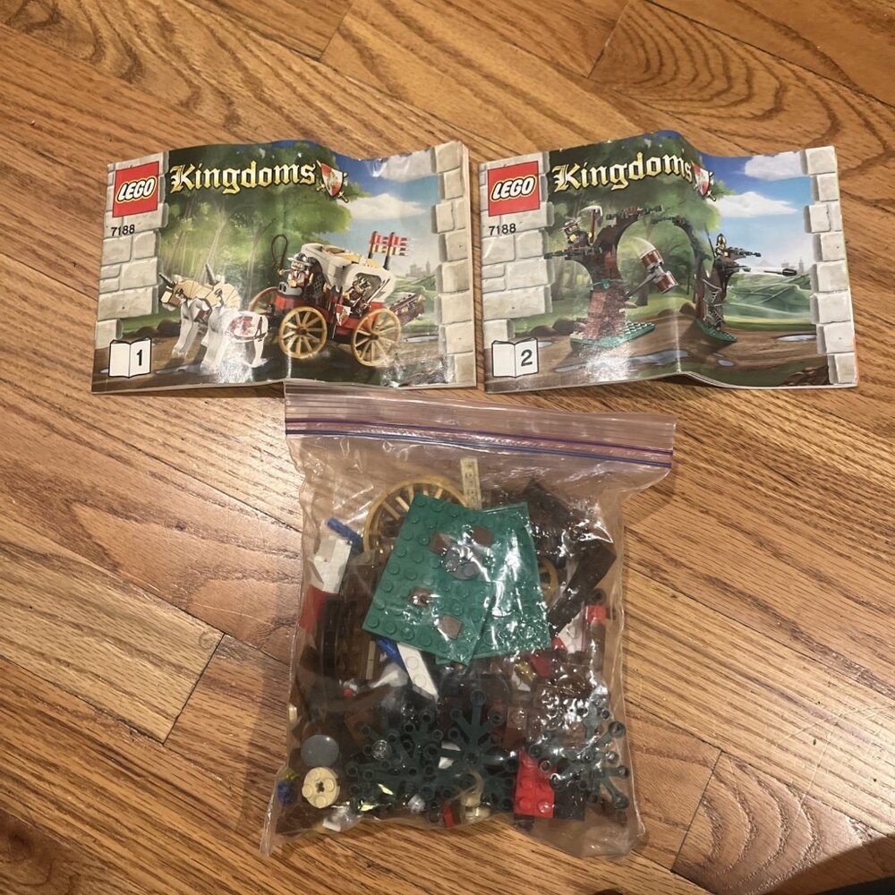 LEGO KINGDOMS King's Carriage Ambush 7188 – READ Description!